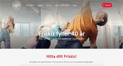 Desktop Screenshot of friskissvettis.se