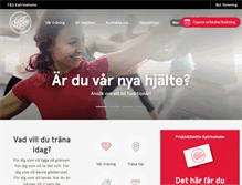 Tablet Screenshot of katrineholm.friskissvettis.se