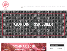Tablet Screenshot of gavle.friskissvettis.se