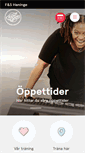 Mobile Screenshot of haninge.friskissvettis.se