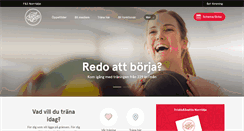 Desktop Screenshot of norrtalje.friskissvettis.se
